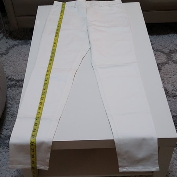 Uniqlo off-white skinny style pants - Picture 8 of 12